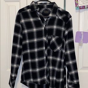 Flannel with elbow patches